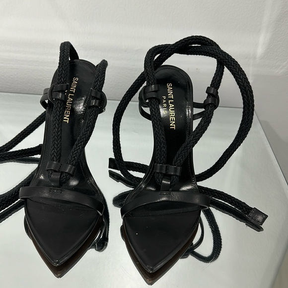 Shoes - Saint Laurent heels - Black - Size 36